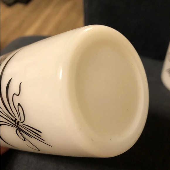 4 VTG Hazel Atlas Milk Glass Farmhouse Wheat Design Tumblers Drinking Glasses - Picture 6 of 10